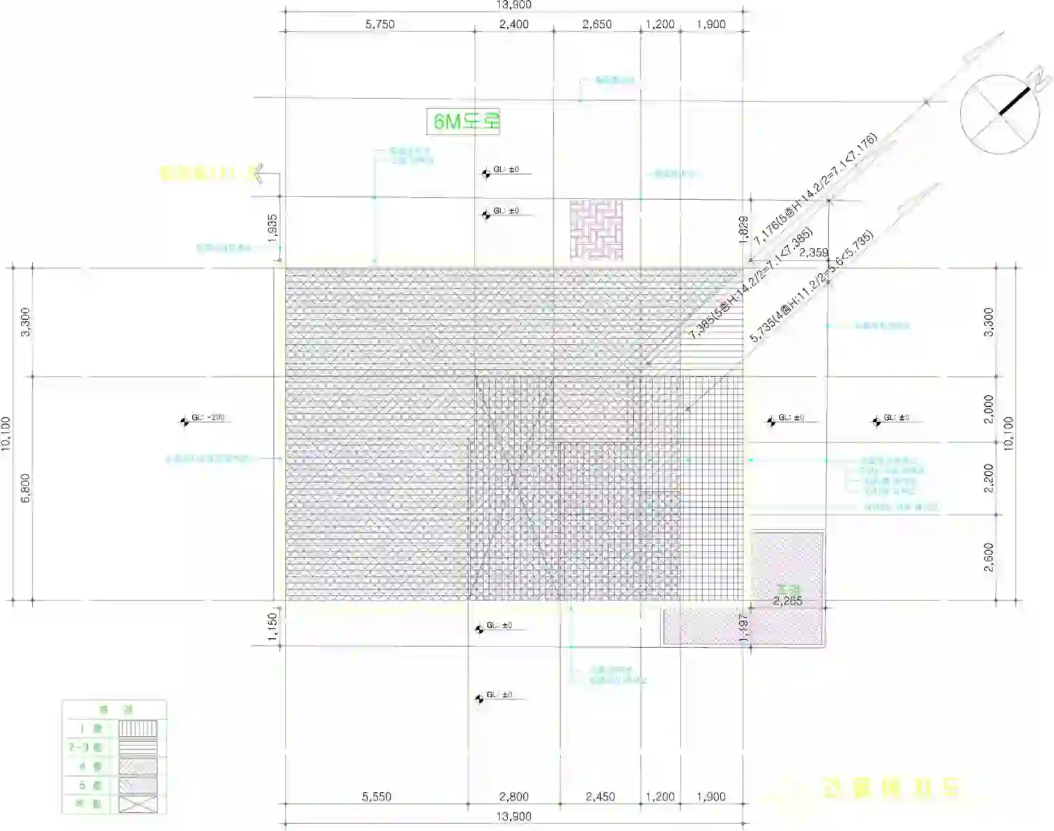 청송 나동 배치도 이미지